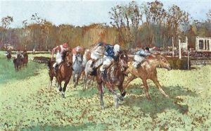 L'arrivee by Louis Ferdinand Malespina