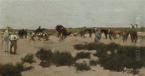 Wild Race Horse