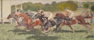 La Course by Louis Ferdinand Malespina