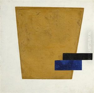 Suprematist Composition With Plane In Projection