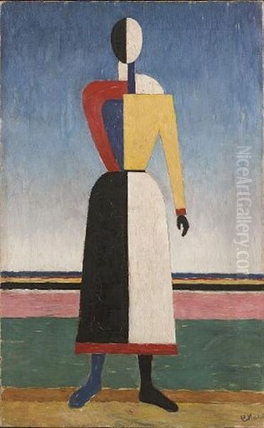 Suprematist Figure - view 1