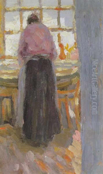 Woman At The Window - view 1