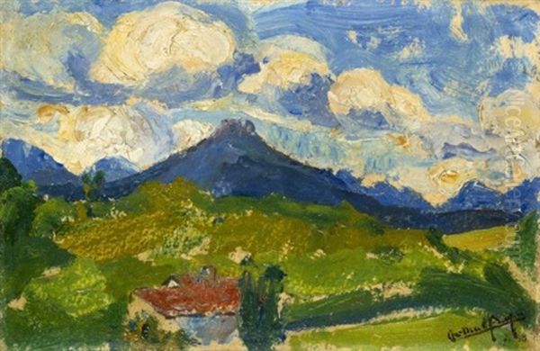 Paysage De Montagne - Pyrenees - view 1