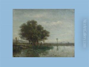 Bewaldetes Seeufer