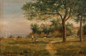 Bord De Mer A Talmont Sur Gironde, 1909