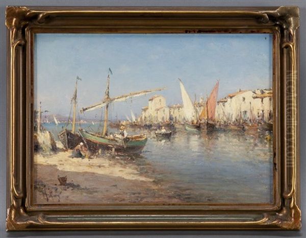 French Fishing Village - view 1