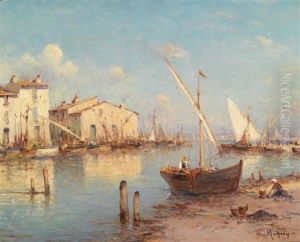 Sudfranzosischer Fischerhafen