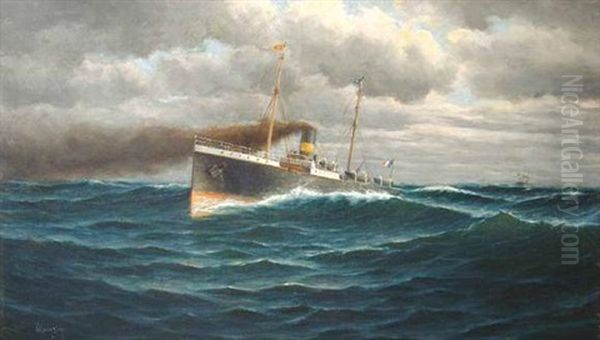 Bateau Dans La Tempete - view 1