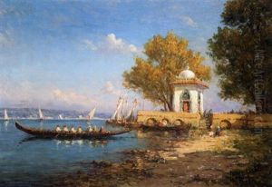 Caique Sur Le Bosphore