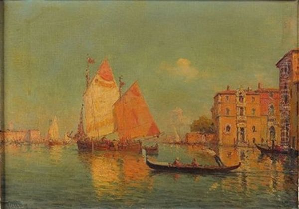 Vue D'un Canal A Venise - view 1