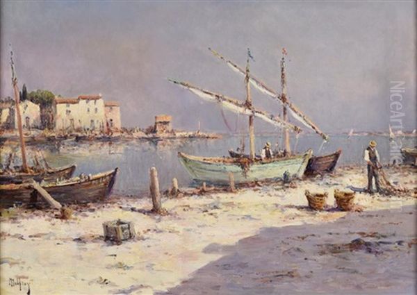 Pecheurs Aux Martigues - view 1