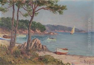 Paysage Environs De Toulon by Henri Malfroy-Savigny