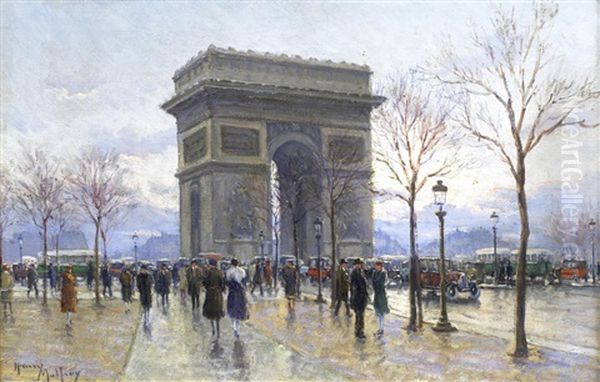 Arc De Triomphe - view 1