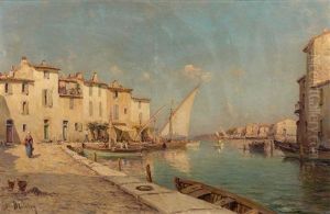 Les Martigues by Henri Malfroy-Savigny