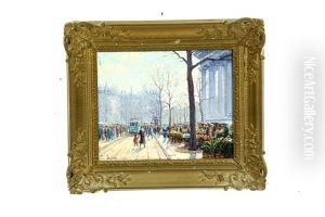 Parisian Street Scene Parisian Street Scene