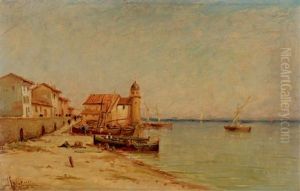 Le Vieux Port De Martigues by Henri Malfroy-Savigny