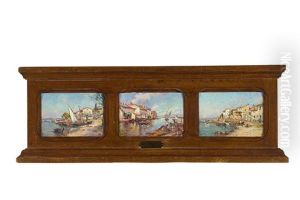 Triptychon Mit Sudlichen Uferstucken (triptych) Triptychon Mit Sudlichen Uferstucken (triptych)