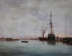 Vue D'un Port