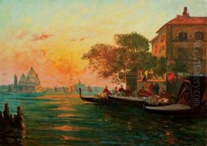 Vue De Venise by Henri Malfroy-Savigny
