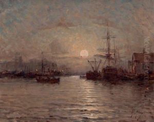 Bassin Portuaire De Nuit