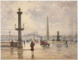 Place De La Concorde by Henri Malfroy-Savigny