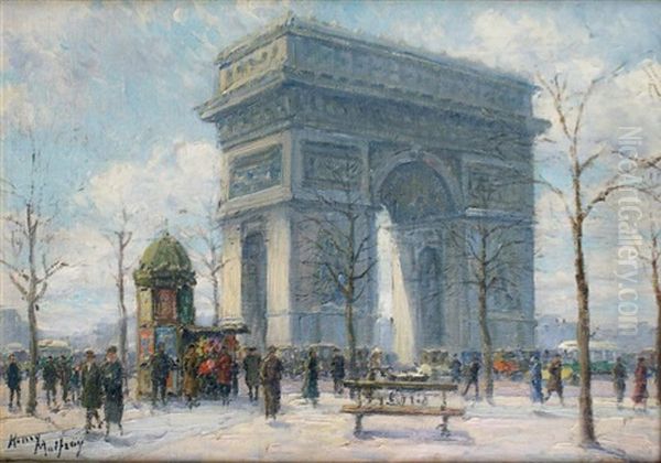 Paris, L'arc De Triomphe - view 1