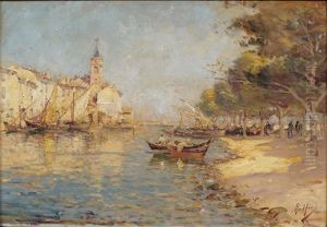 Barques De Peche Aux Martigues