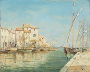 Les Martigues Au Soleil by Henri Malfroy-Savigny