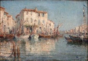 Le Port De Martigues by Henri Malfroy-Savigny