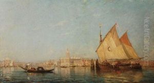 Vue De Venise by Henri Malfroy-Savigny