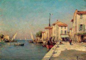 Vue D'un Port
