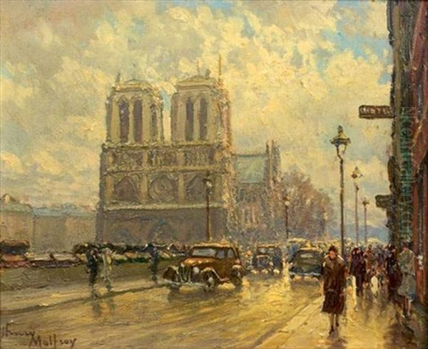 Les Quais Et Notre-dame De Paris - view 1