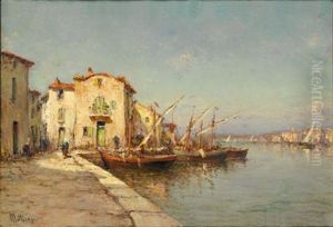 Harbour Scene Harbour Scene