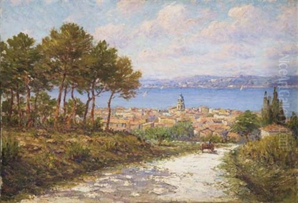 Vue De Saint-tropez Depuis Les Hauteurs - view 1