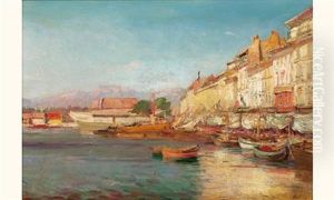 Vue Du Port De Martigues