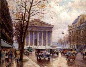La Madeliene, Paris by Henri Malfroy-Savigny