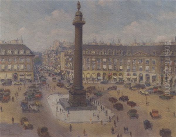 View Of The Place Vendome, Paris - view 1
