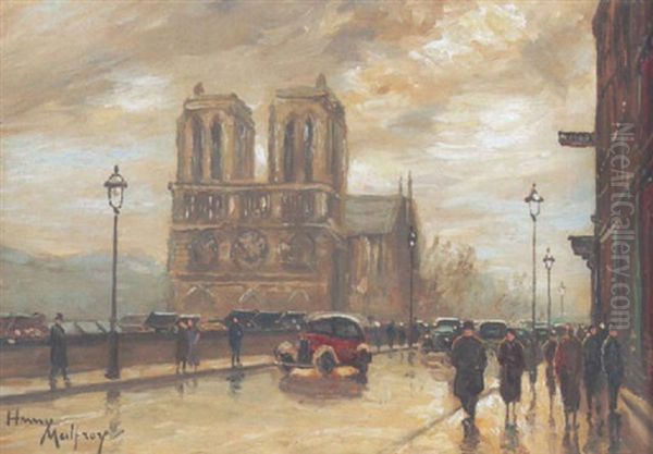 Quai St.-michel Avec Notre Dame - view 1