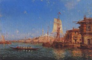 Embarcation A Istanbul by Henri Malfroy-Savigny