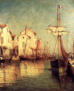 Le Port Des Martigues by Henri Malfroy-Savigny