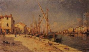 Le Port De Martigues by Henri Malfroy-Savigny