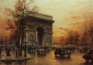 Arc De Triomphe, Paris by Henri Malfroy-Savigny
