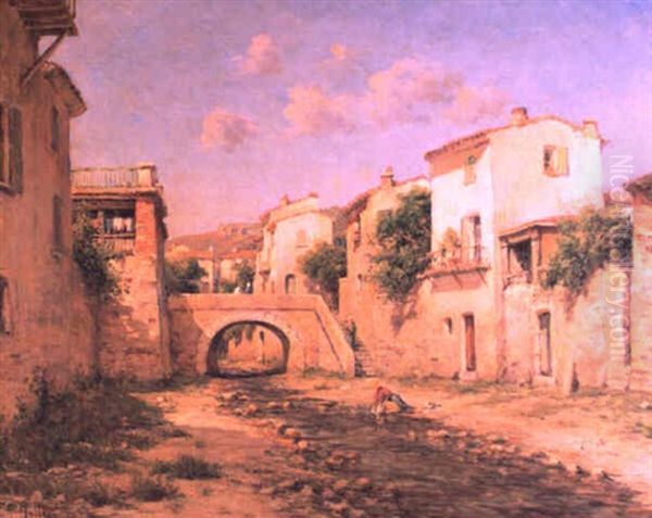 Vue Du Village De Barjol, Dans Le Var - view 1