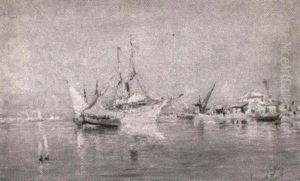 Port De Bouc by Henri Malfroy-Savigny