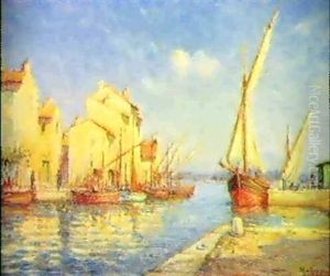 Le Port De Martigues by Henri Malfroy-Savigny