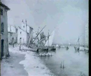 Vue De Provence by Henri Malfroy-Savigny