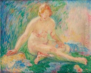 Nu Au Jardin by William Malherbe