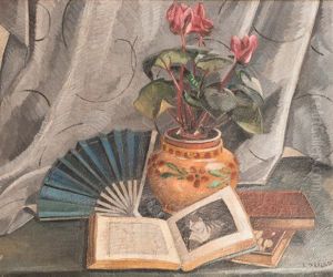 Nature Morte Aux Anemones by William Malherbe