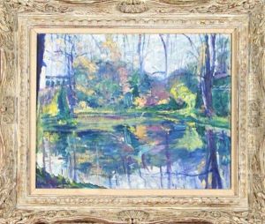 Impressionist Landscape by William Malherbe