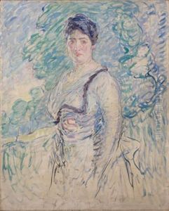 Femme Dans Un Paysage (study) Femme Dans Un Paysage (study)